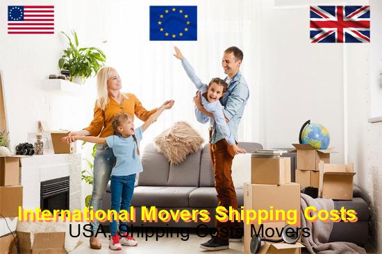 International movers handling a US bound shipment