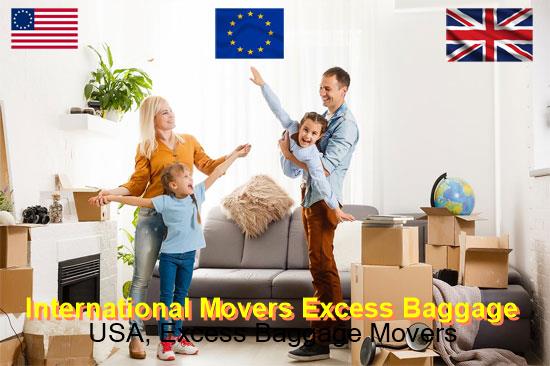International movers handling a US bound shipment