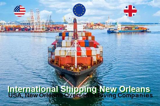 Household goods shipping and delivery in New Orleans