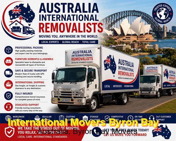 FIDI-certified mover for a Byron Bay removal