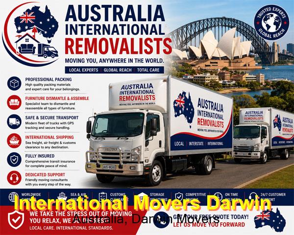 FIDI-certified mover for a Darwin removal