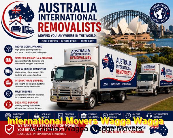FIDI-certified mover for a Wagga Wagga removal