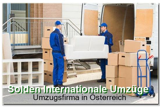 Internationale Umzuege nach Sölden, delivery access planning for an Austrian house move
