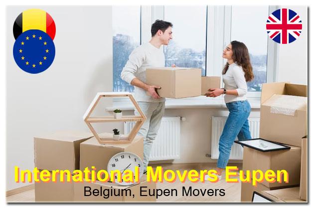 Partner mover preparing an Eupen removal