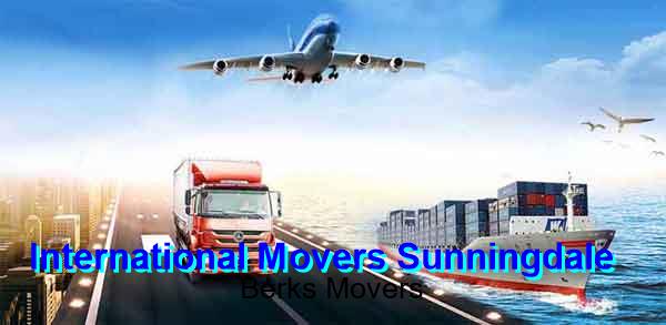 International movers protecting a Sunningdale property