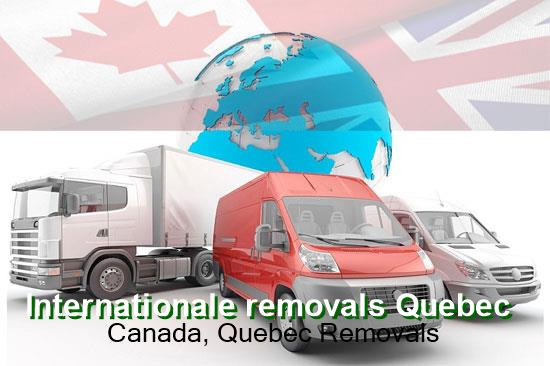 UK to Quebec Canada removals Francophone gateway