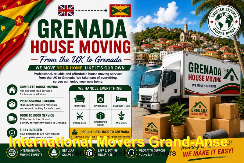 A move being delivered in Grand Anse, Grenada