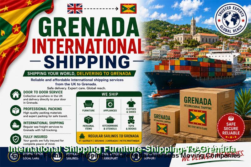 Furniture clearing at the Port of St George's, Grenada