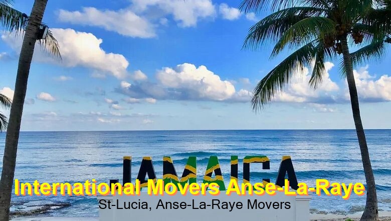 A move being delivered in Anse la Raye, St Lucia