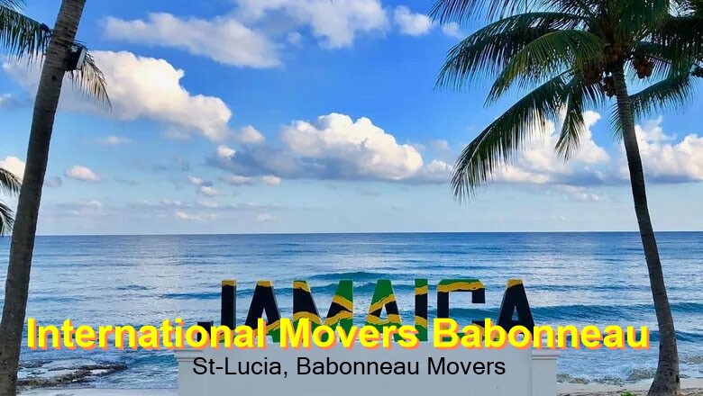 A move being delivered in Babonneau, St Lucia
