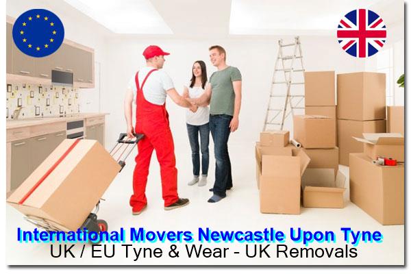  International Movers Tyne & Wear - UK
