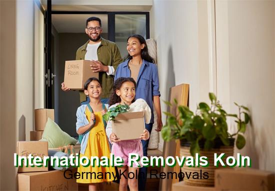 Household goods packed for international removals to K&ouml;ln Germany