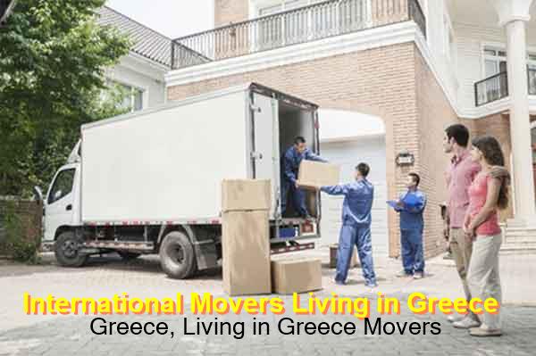 Apartment blocks in an Athens suburb where many international residents live