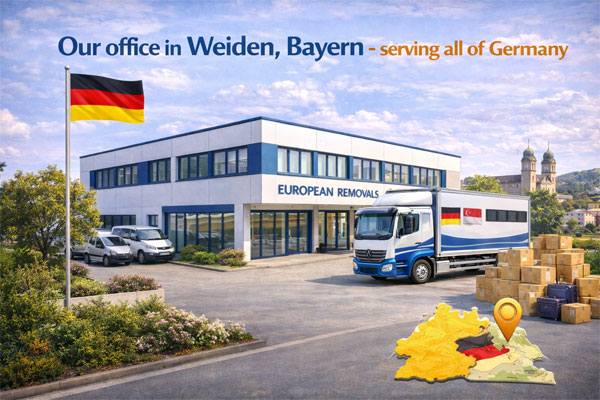 German home-office building in Weiden, Bayern