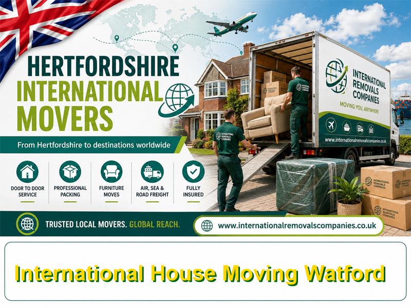 International house moving preparation in Watford