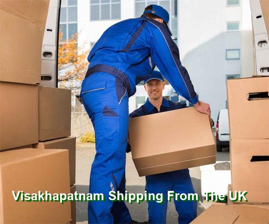 Container shipping for household goods moving from the UK to Visakhapatnam