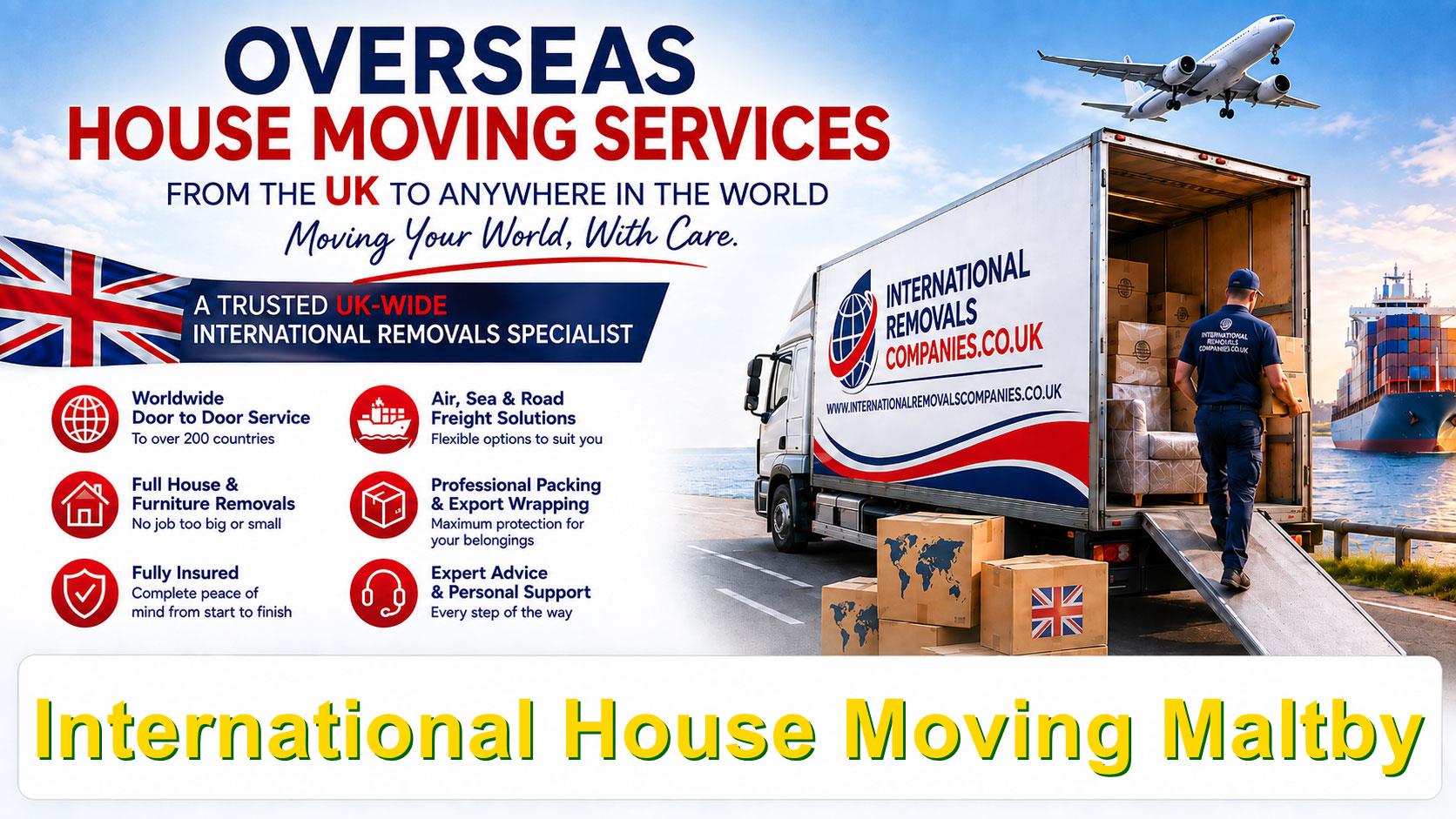 International house moving preparation in Maltby