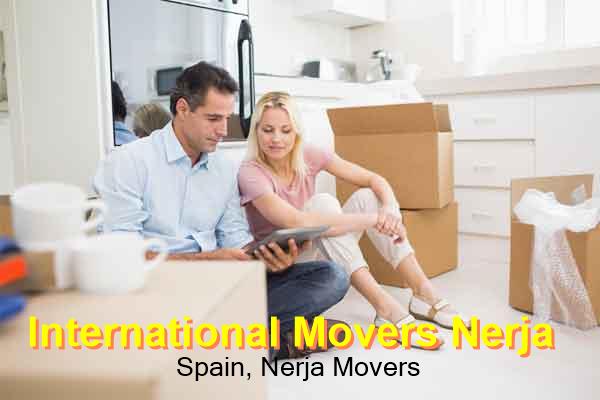 International movers planning access for a Nerja removal